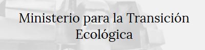 ministerio transicion ecologica