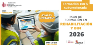 PLAN DE FORMACIÓN EN REHABILITACIÓN Y BIM 2026